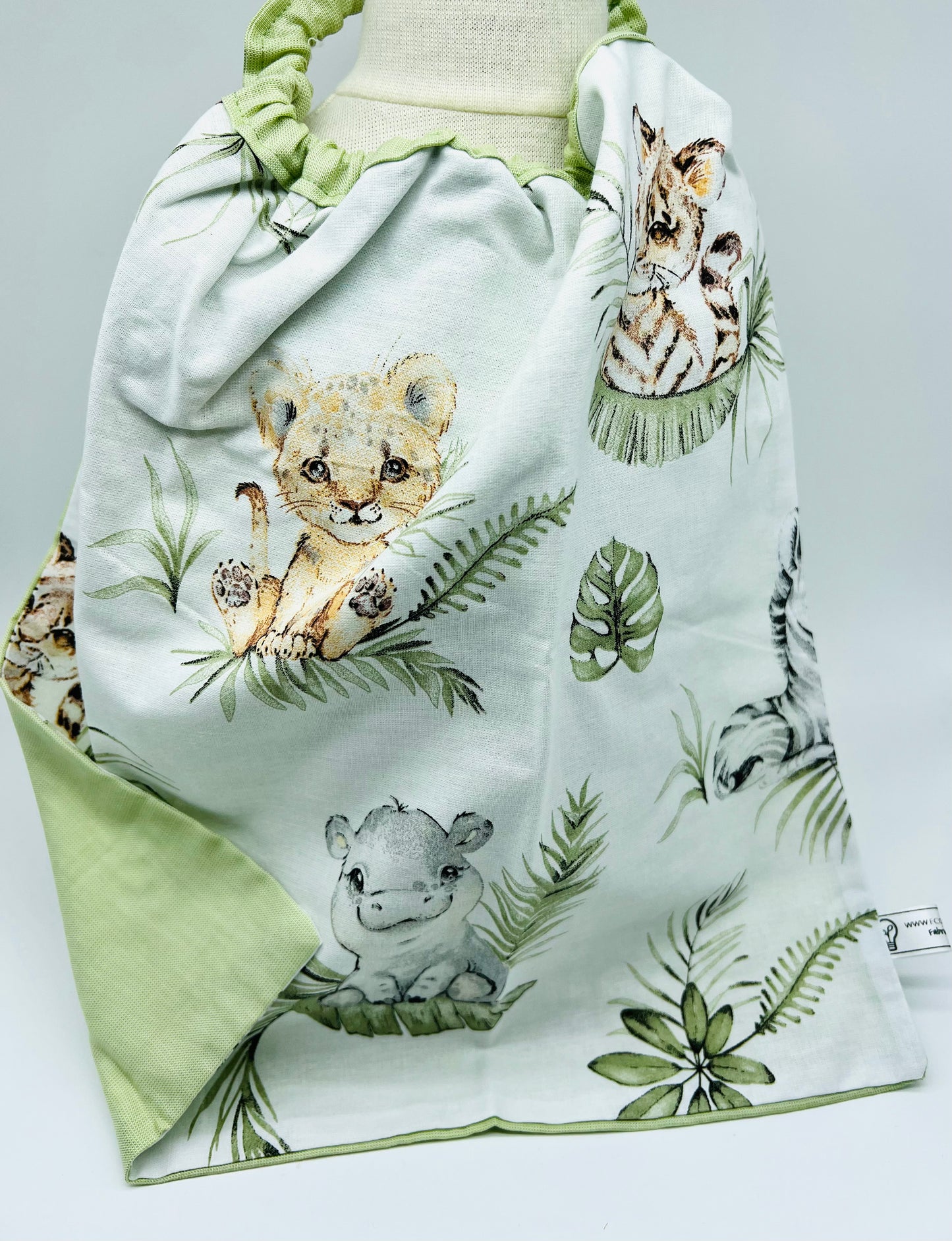 Serviette enfant avec élastique