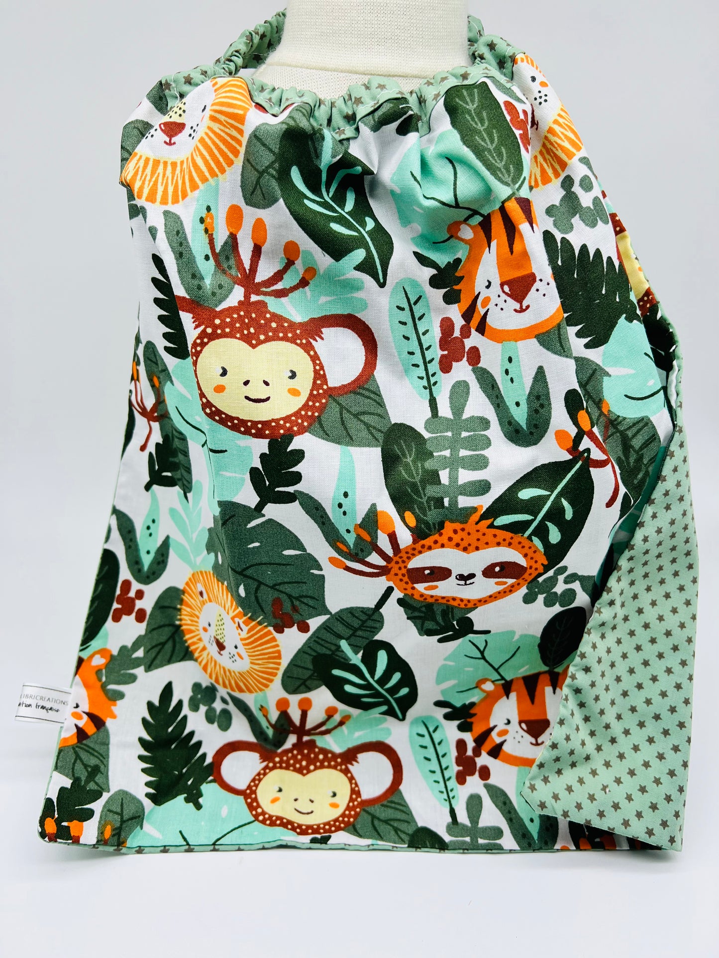 Serviette enfant avec élastique