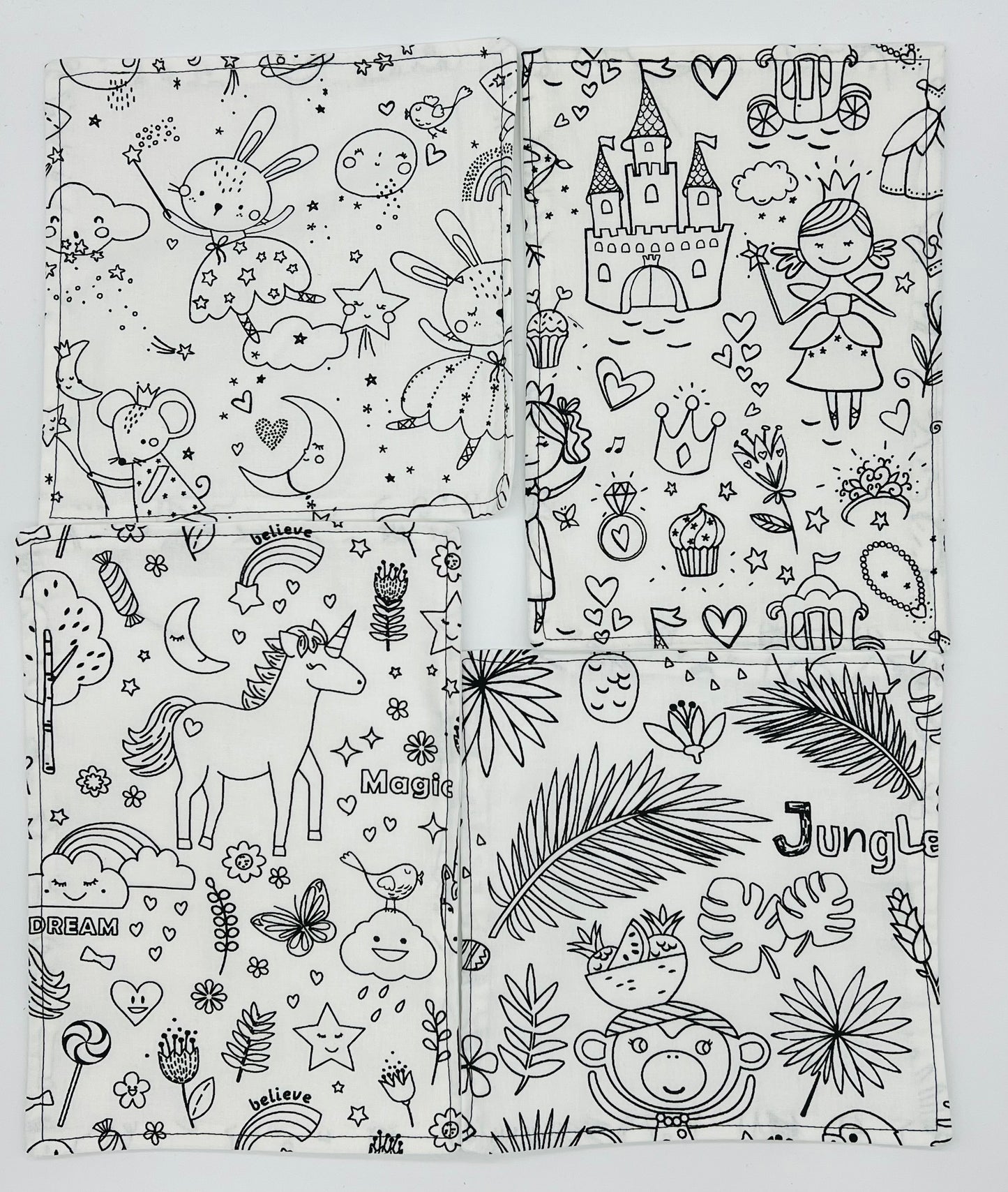 Kit de coloriages lavables
