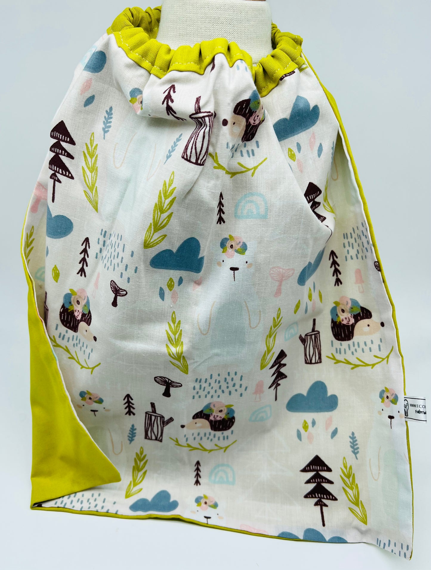 Serviette enfant avec élastique